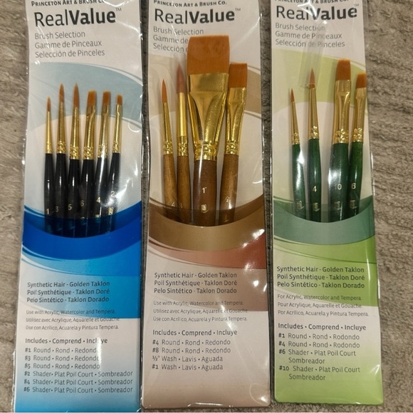 Art Supply Set Golden Heavy Body Paint Lot of 27 with Brushes, Canvas, Sta-Wet - Picture 3 of 16